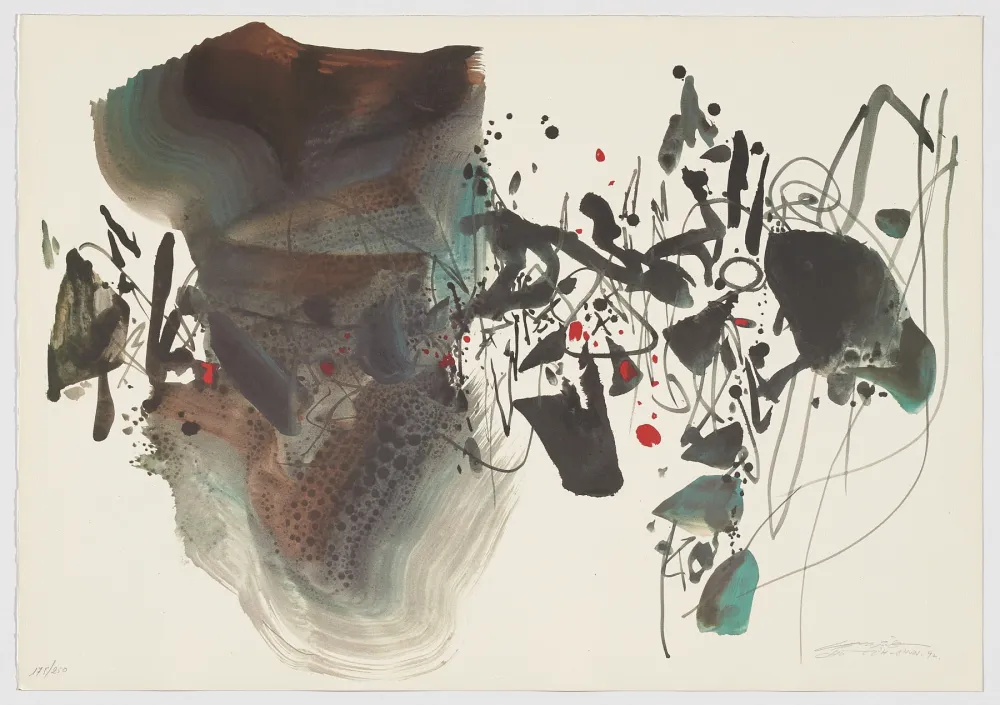 Литография Chu Teh Chun  - Untitled