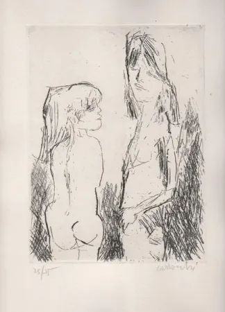 Офорт Ciarrocchi - Il Babà