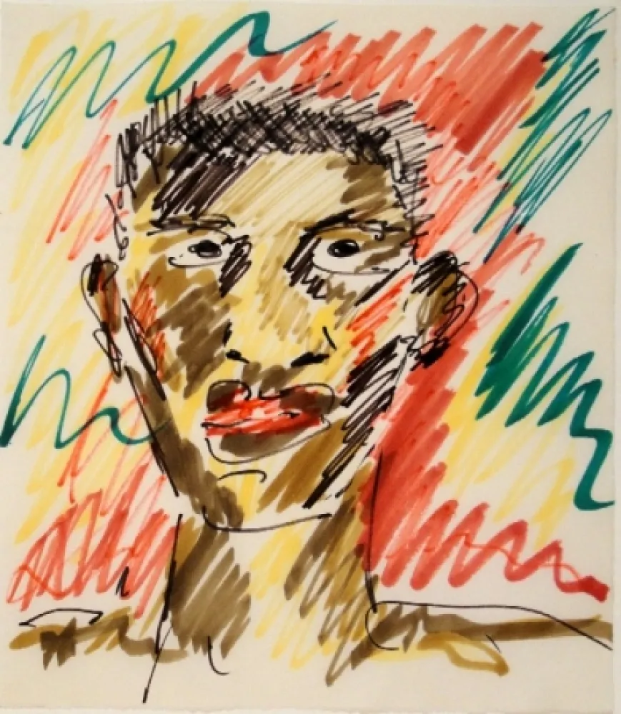 Монотип Cihlarz - Negerkopf