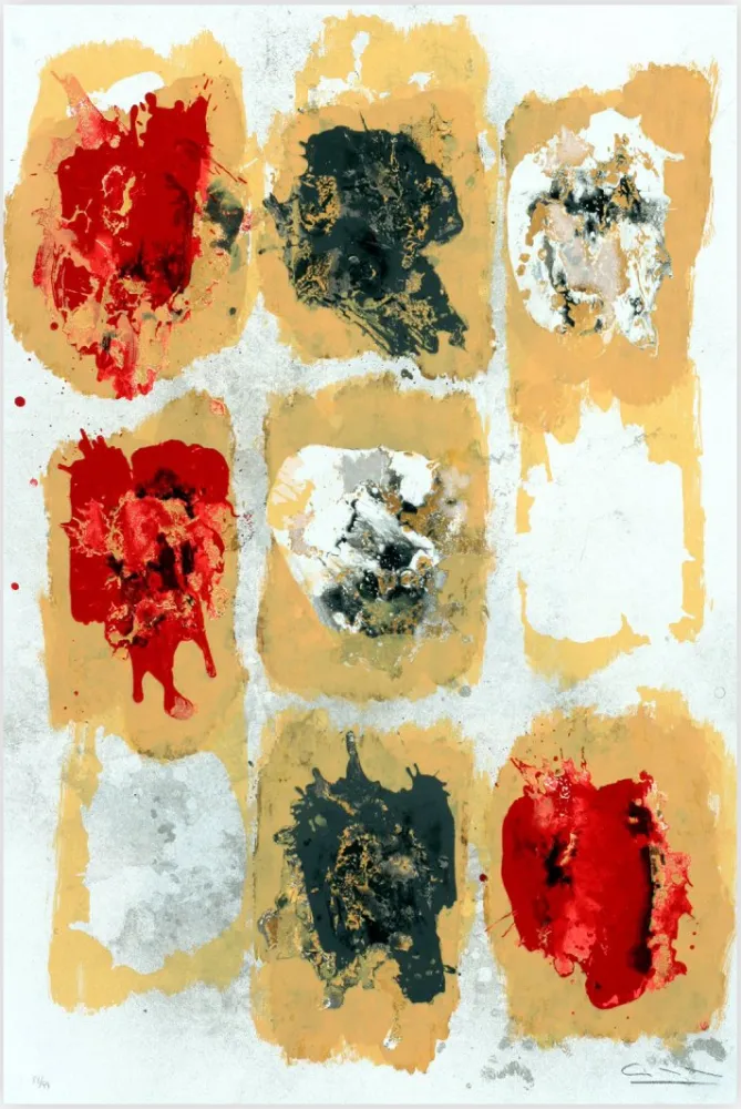 Сериграфия Círia - Cometas II