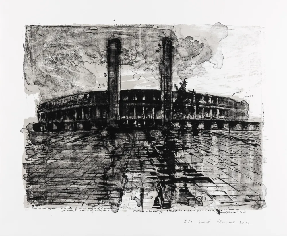 Литография Claerbout - Olympia - Impression of Rain