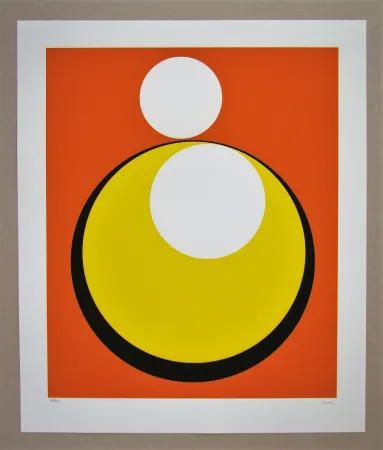 Сериграфия Claisse - Unité orange