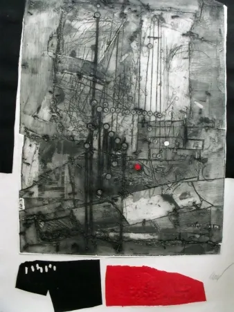 Офорт И Аквитанта Clavé - Antoni Clavé