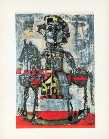 Литография Clavé - Caballero 