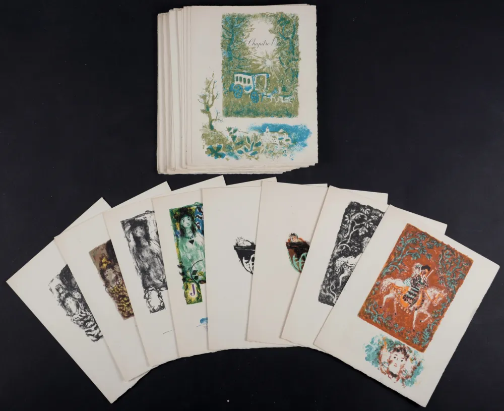 Литография Clavé - Carmen, 1946 - Suite of 80+ lithographs