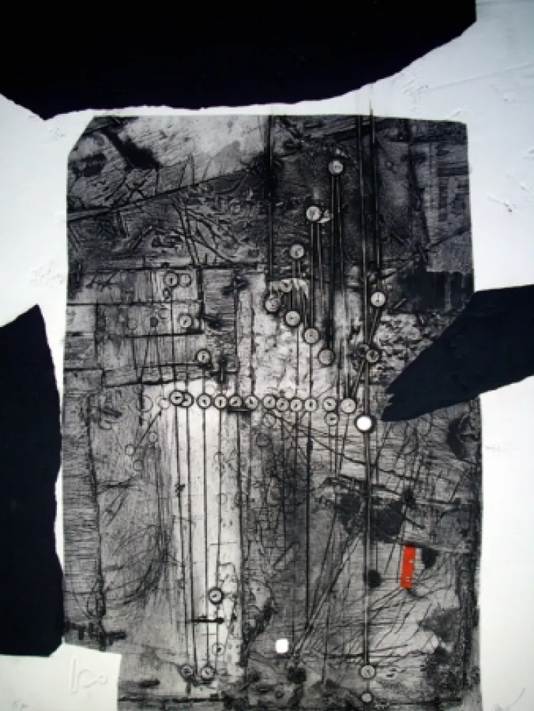 Офорт И Аквитанта Clavé - Composition