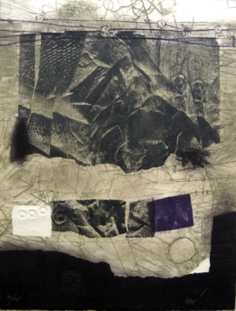 Гравюра Clavé - Composition