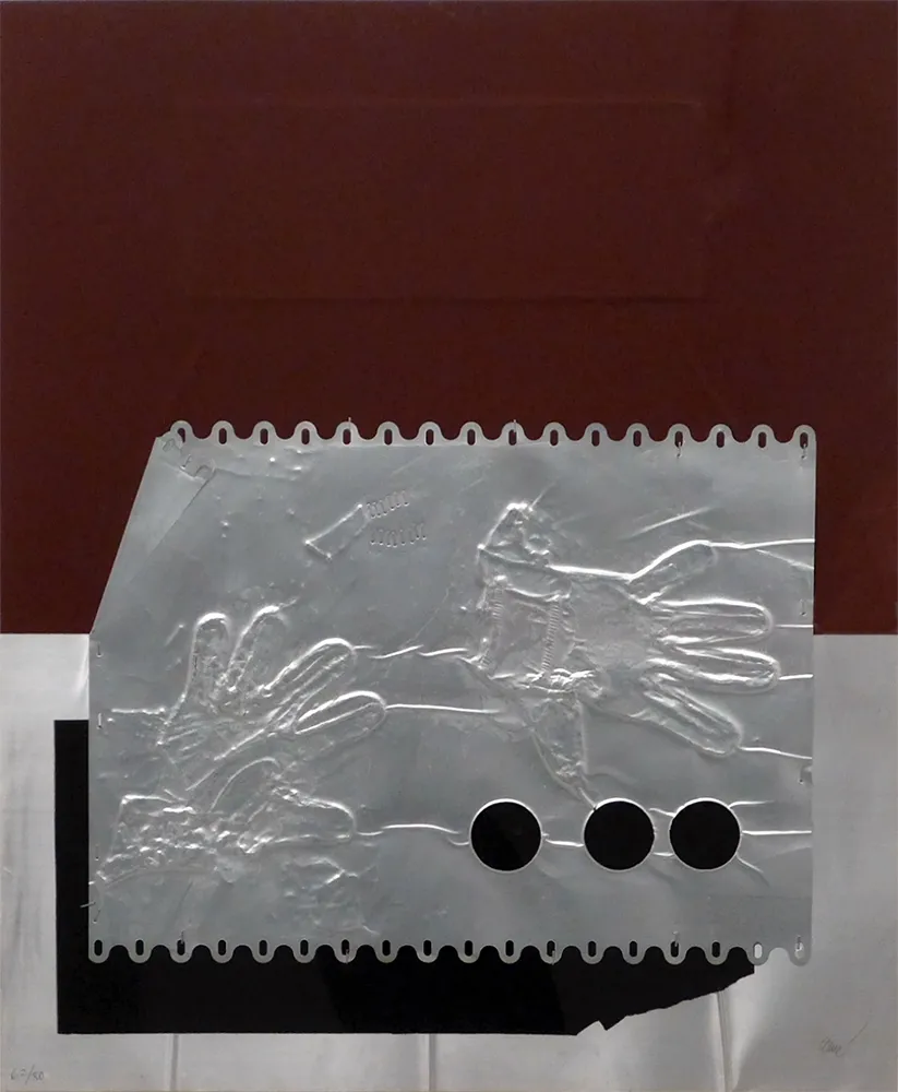 Гравюра Clavé - Deux Gants