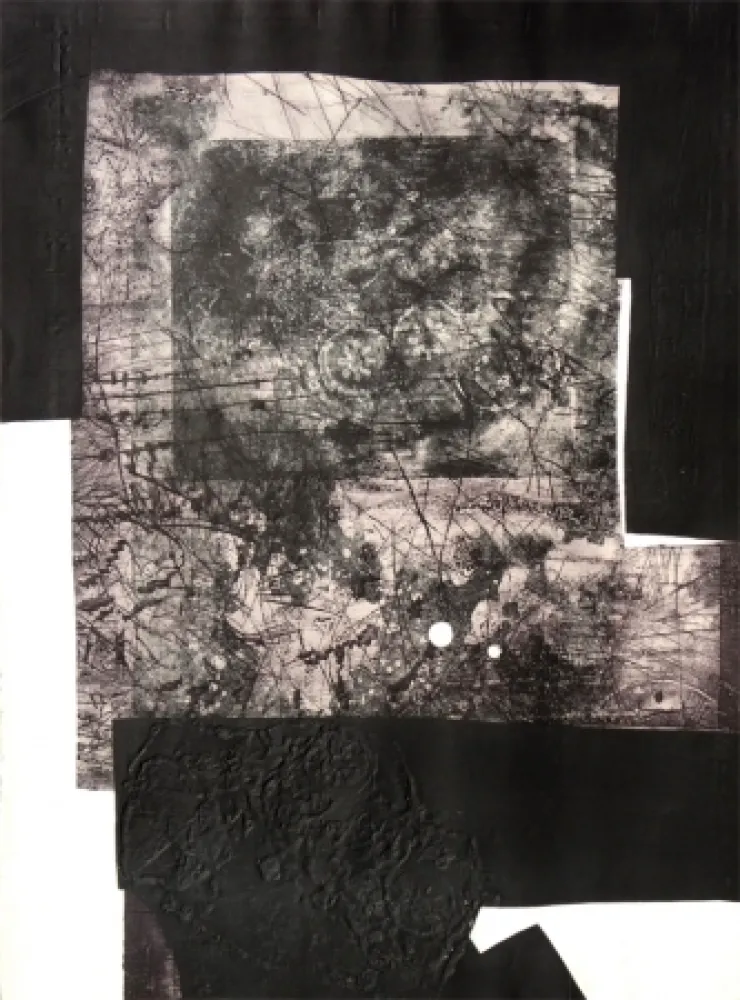 Офорт Clavé - Drole de Ciel