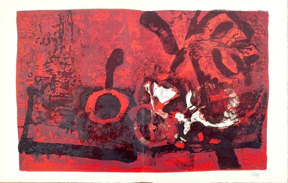 Литография Clavé - Eloge à Clavé