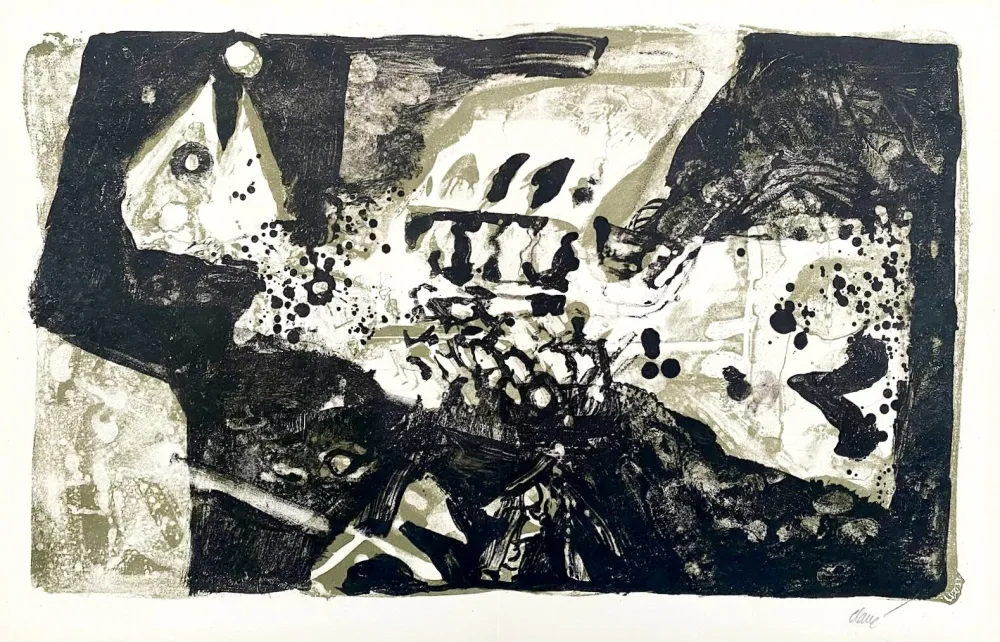 Литография Clavé - Eloge à Clavé