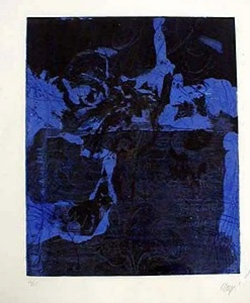 Акватинта Clavé - Empreinte