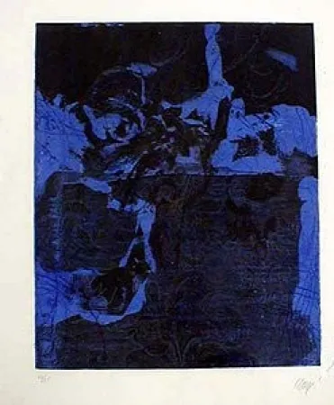 Акватинта Clavé - Empreinte