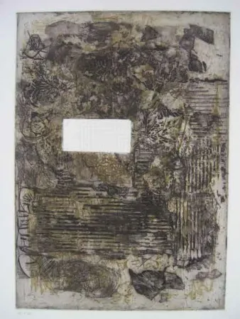 Офорт Clavé - FEUILLES