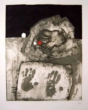 Офорт И Аквитанта Clavé - Gant et mains