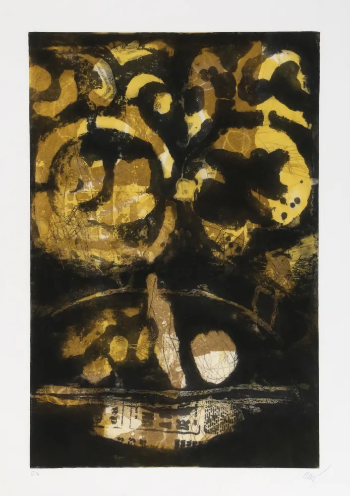 Гравюра Clavé - Guerrier