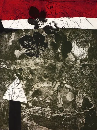 Гравюра Clavé - Guerrier aux feuilles