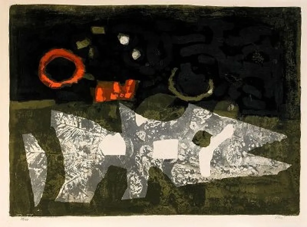 Литография Clavé - Le Carpe