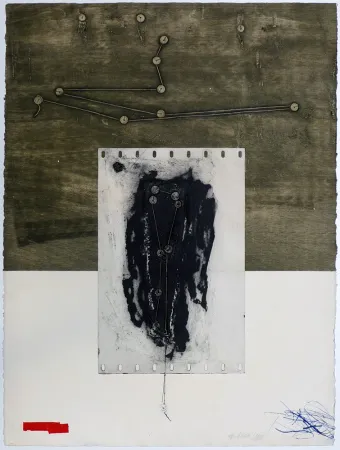 Гравюра Clavé - Les cordes muettes