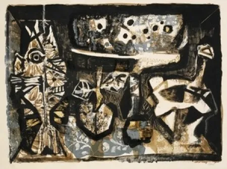 Литография Clavé - Nature Morte