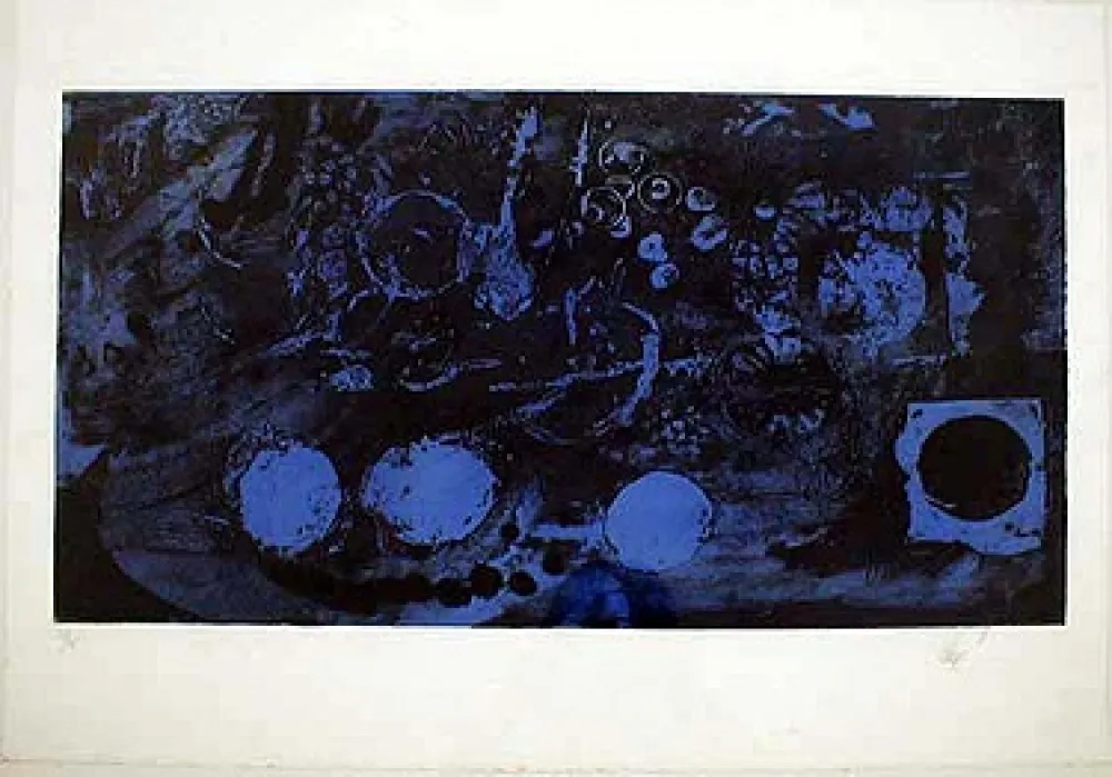 Гравюра Clavé - QUATRE POINTS