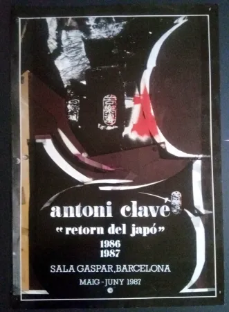 Афиша Clavé - Retorn al Japó - Sala Gaspar 1987