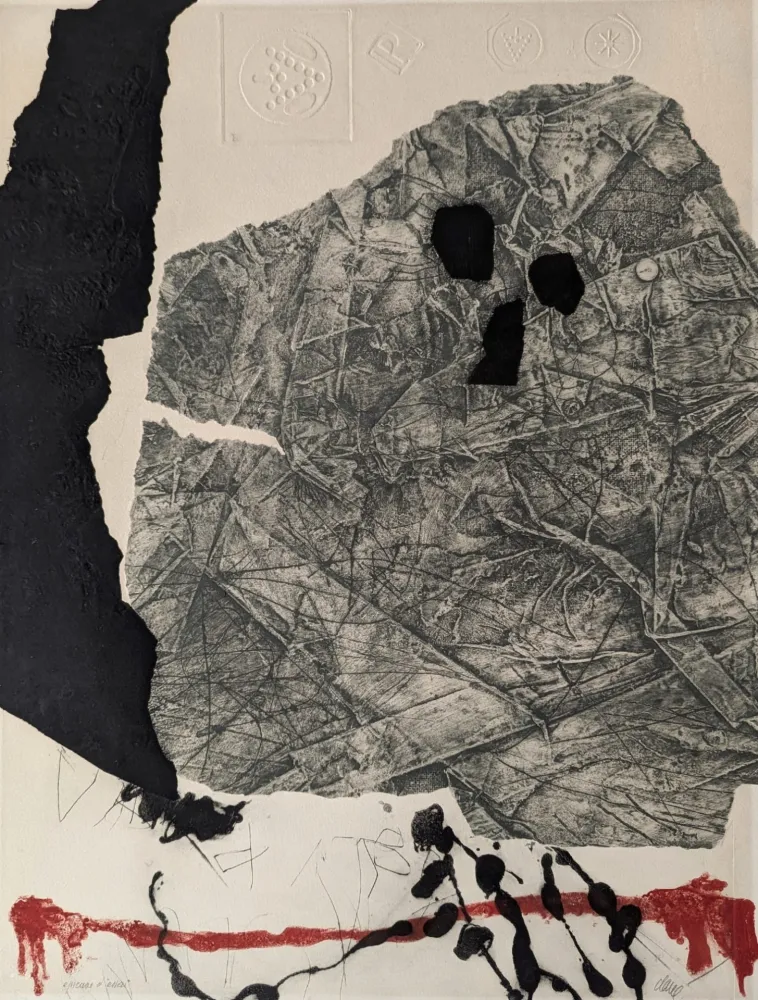 Гравюра Clavé - Sans titre 