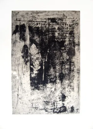 Офорт И Аквитанта Clavé - Trois feuilles