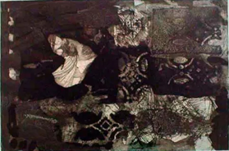 Гравюра Clavé - Untitled