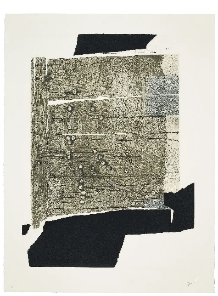 Гравюра Clavé - Xinxetes sobre fusta