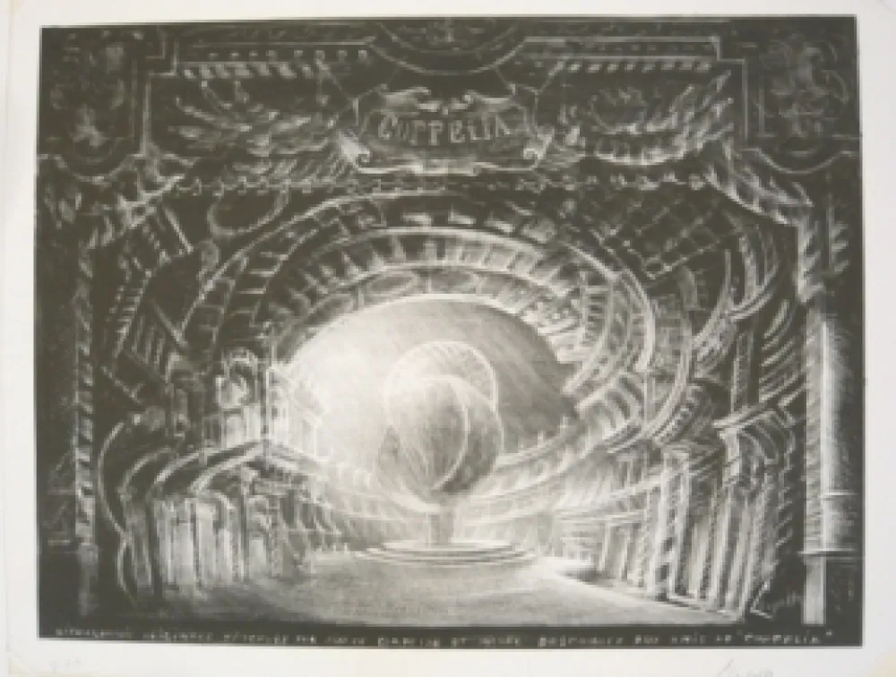 Литография Clayette - Coppelia