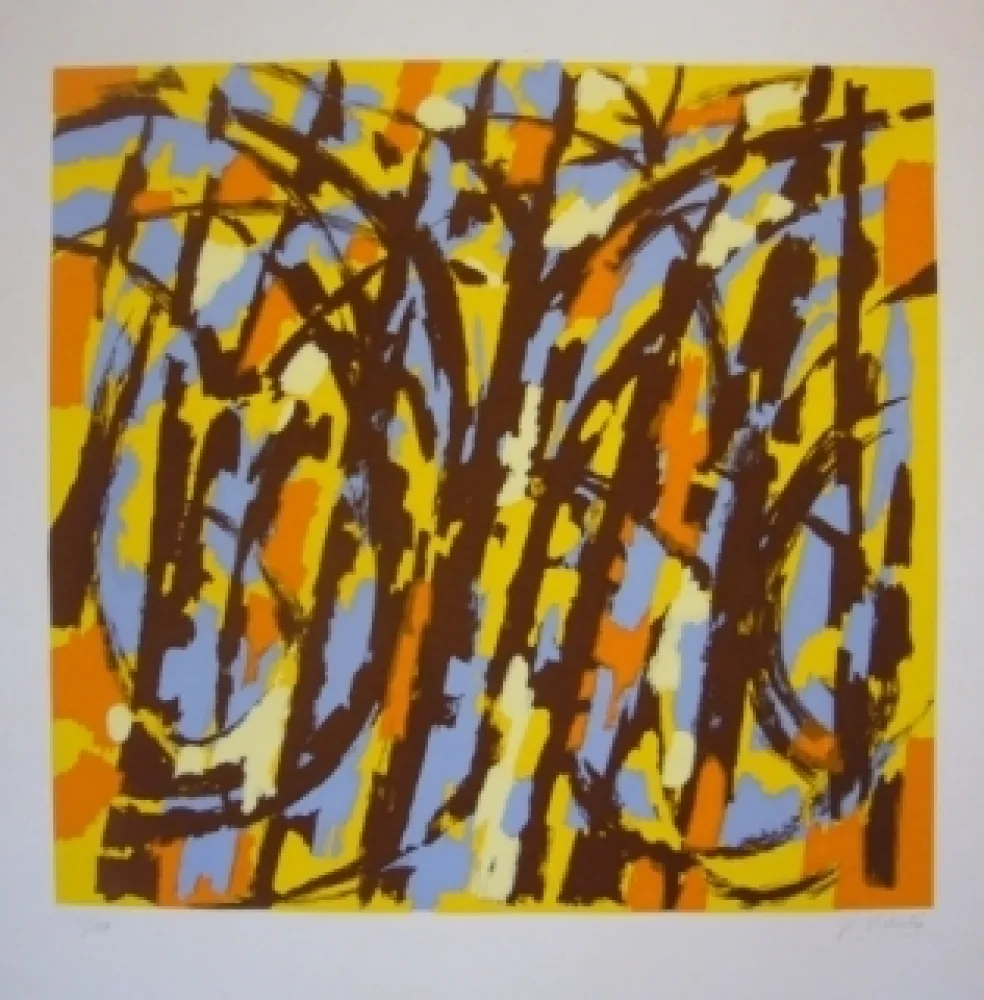 Сериграфия Clerté - Composition 