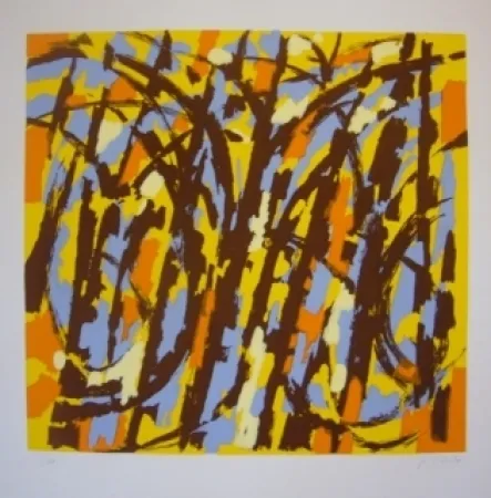 Сериграфия Clerté - Composition 