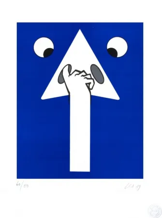 Литография Clet - JEAN-PIERRE / Fils Plouc