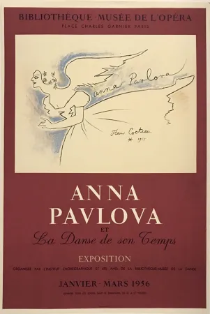 Афиша Cocteau - Anna Pavlova et la danse de son temps