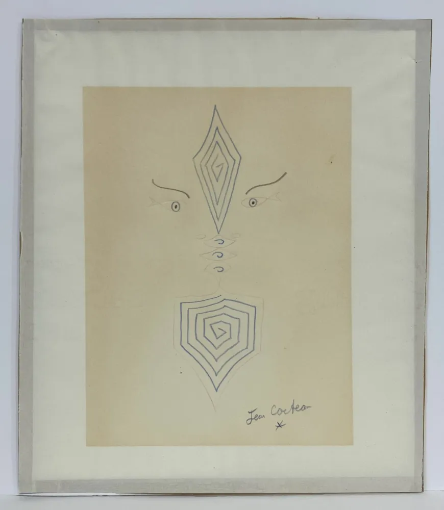 Нет Никаких Технических Cocteau - Deux profils aux arabesques