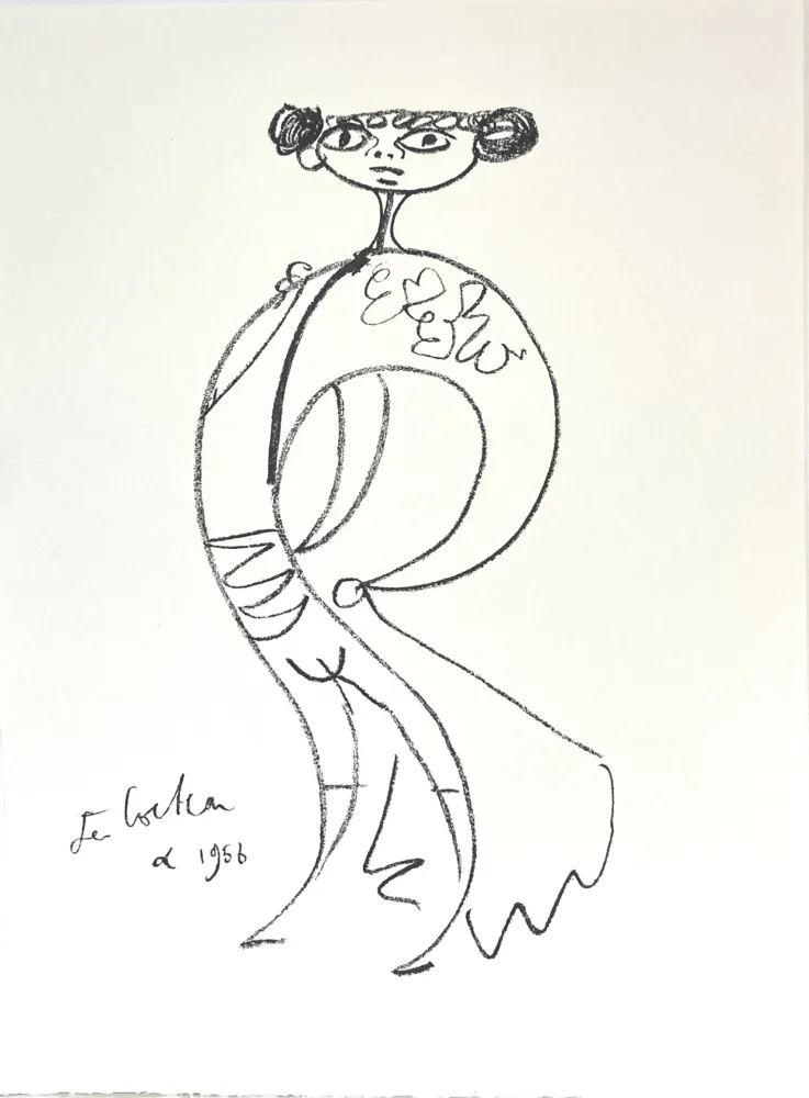 Нет Никаких Технических Cocteau - Lithographie originale