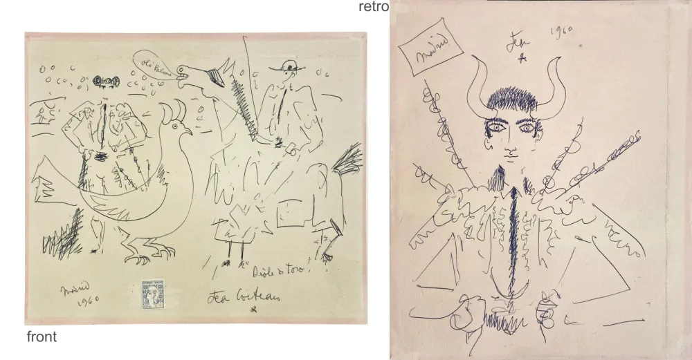 Нет Никаких Технических Cocteau - OLE PALOMA, ORIGINAL DRAWING
