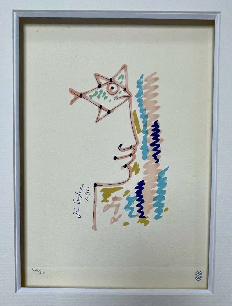 Литография Cocteau - Profil