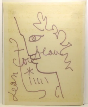 Нет Никаких Технических Cocteau - Profil d'Ephèbe. Dessin