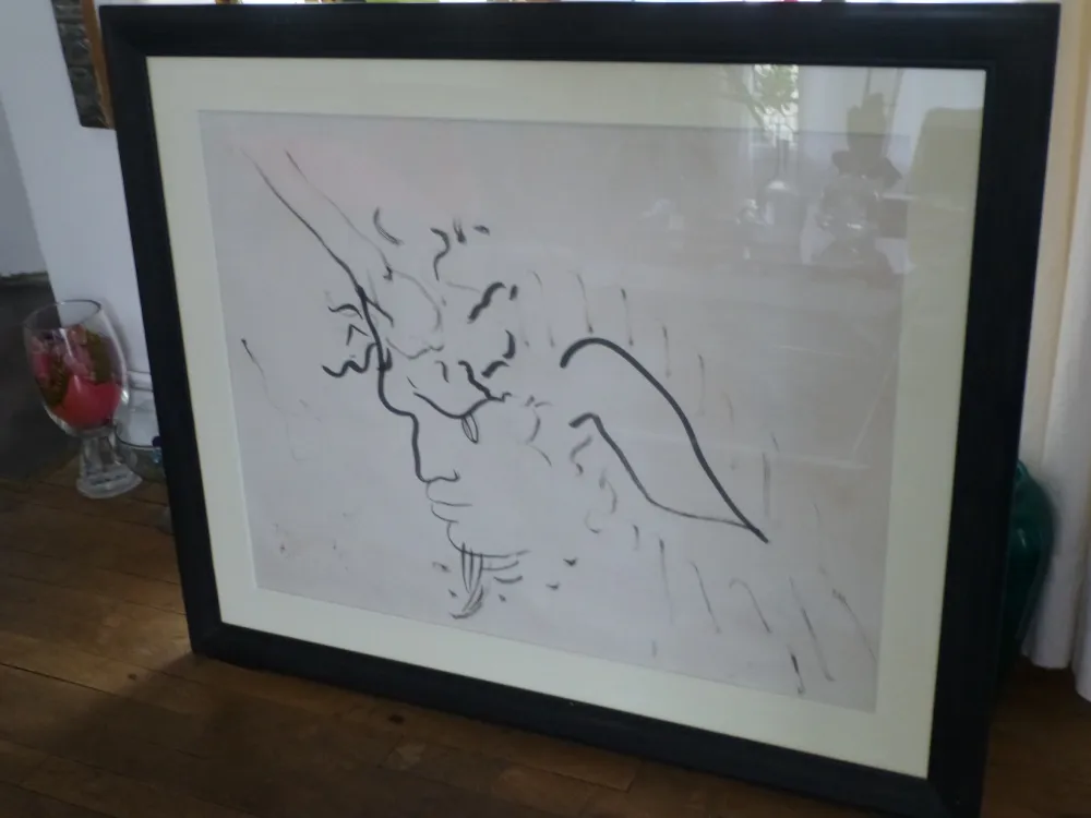 Нет Никаких Технических Cocteau - Tête de licorne ,1947