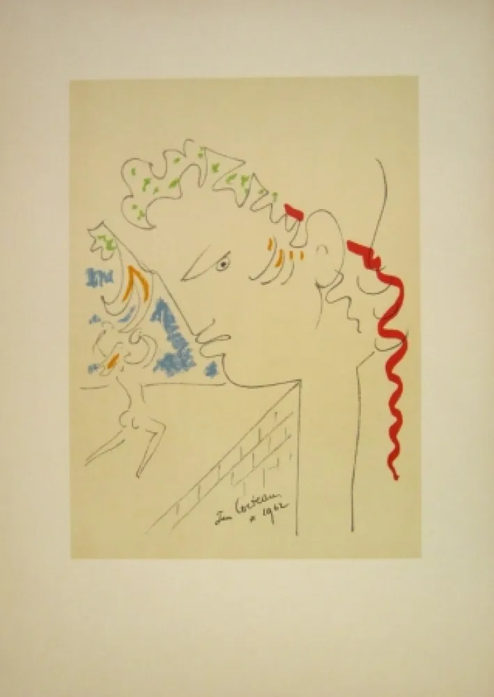 Литография Cocteau - Untitled