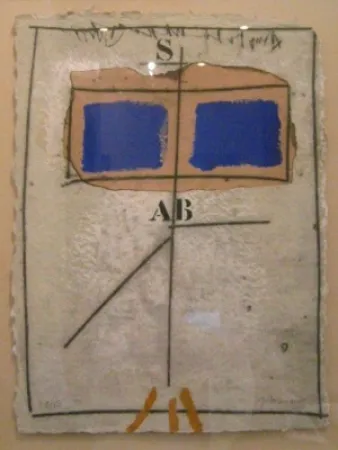 Гравюра Coignard - 1051 Deux Bleus S Rouge