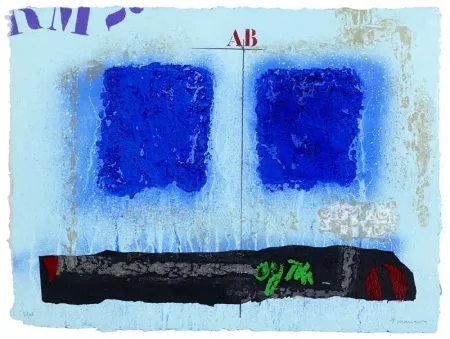 Карборунд Coignard - Deux bleus et noir