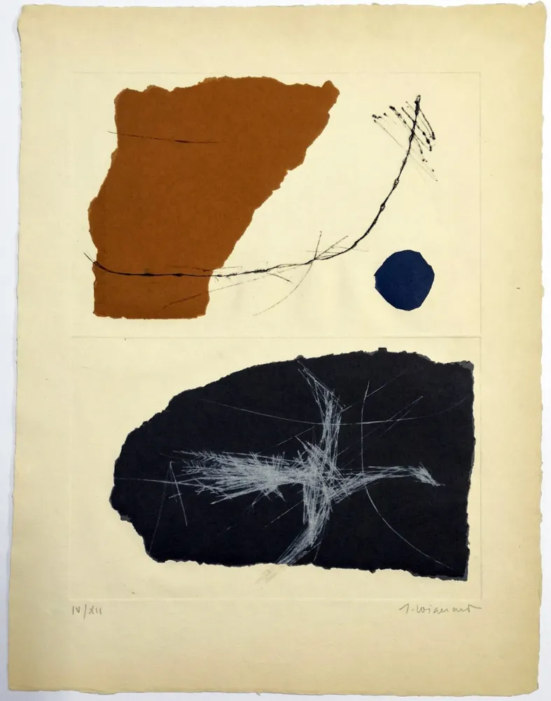 Офорт Coignard - Envols 1