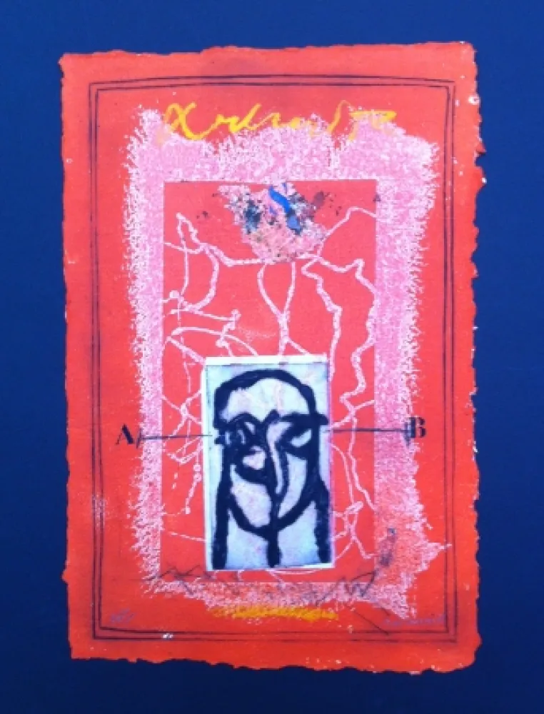 Гравюра Coignard - Feu rouge