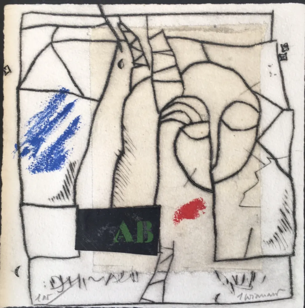 Гравюра Coignard - Itinéraire II 