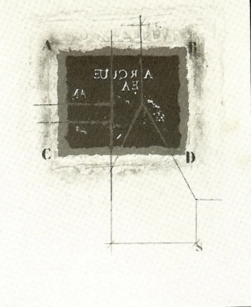 Гравюра Coignard - Les Integration, Remarque Bleue 650