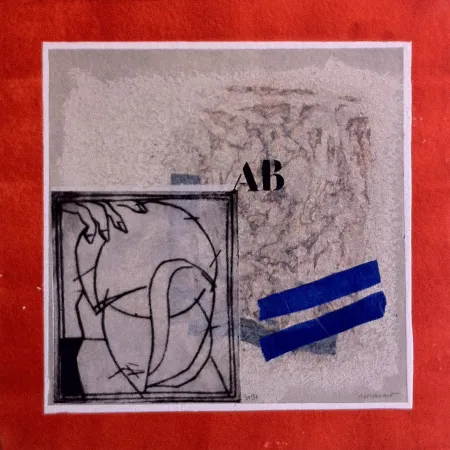 Гравюра Coignard - Personnage au Rouge 