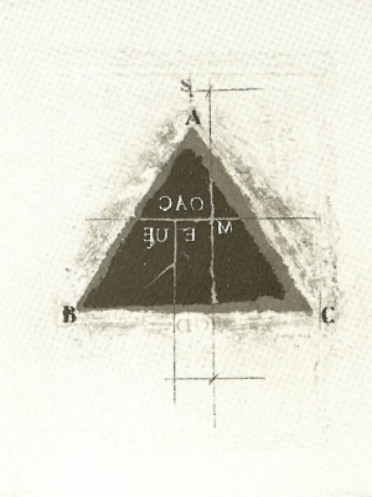 Гравюра Coignard - Remarque Jaune 64